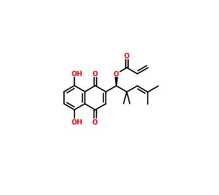 β，β-二甲基丙烯酰阿卡寧分析對(duì)照品|34539-65-6